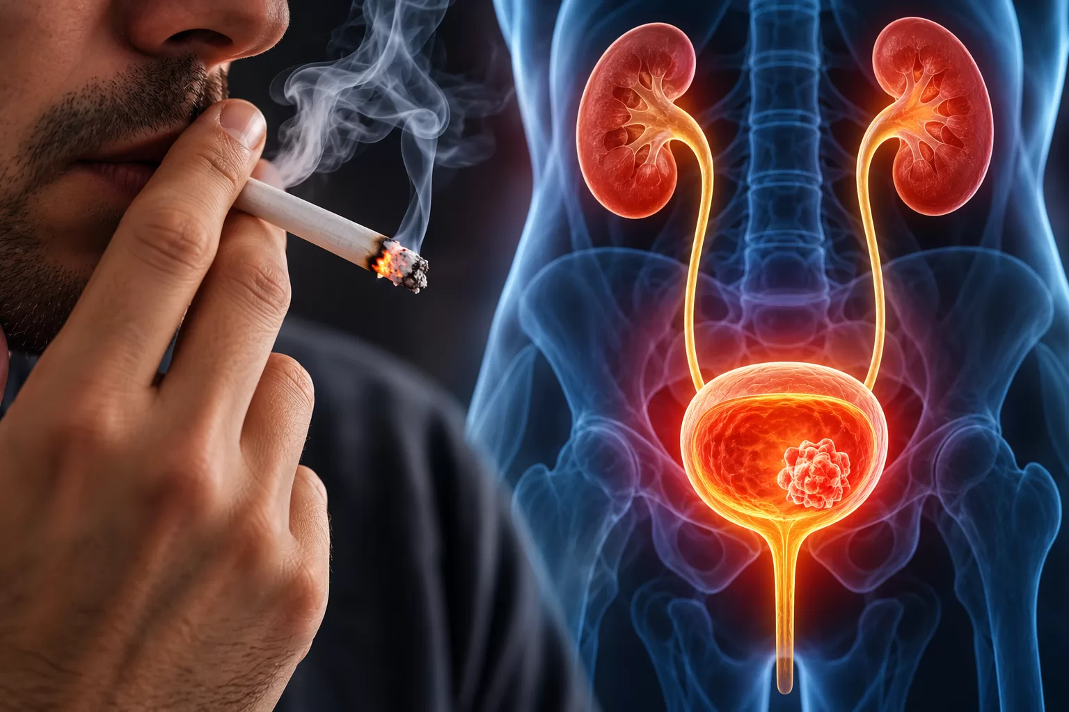 Câncer de bexiga: O sinal invisível na urina e o perigo do cigarro
