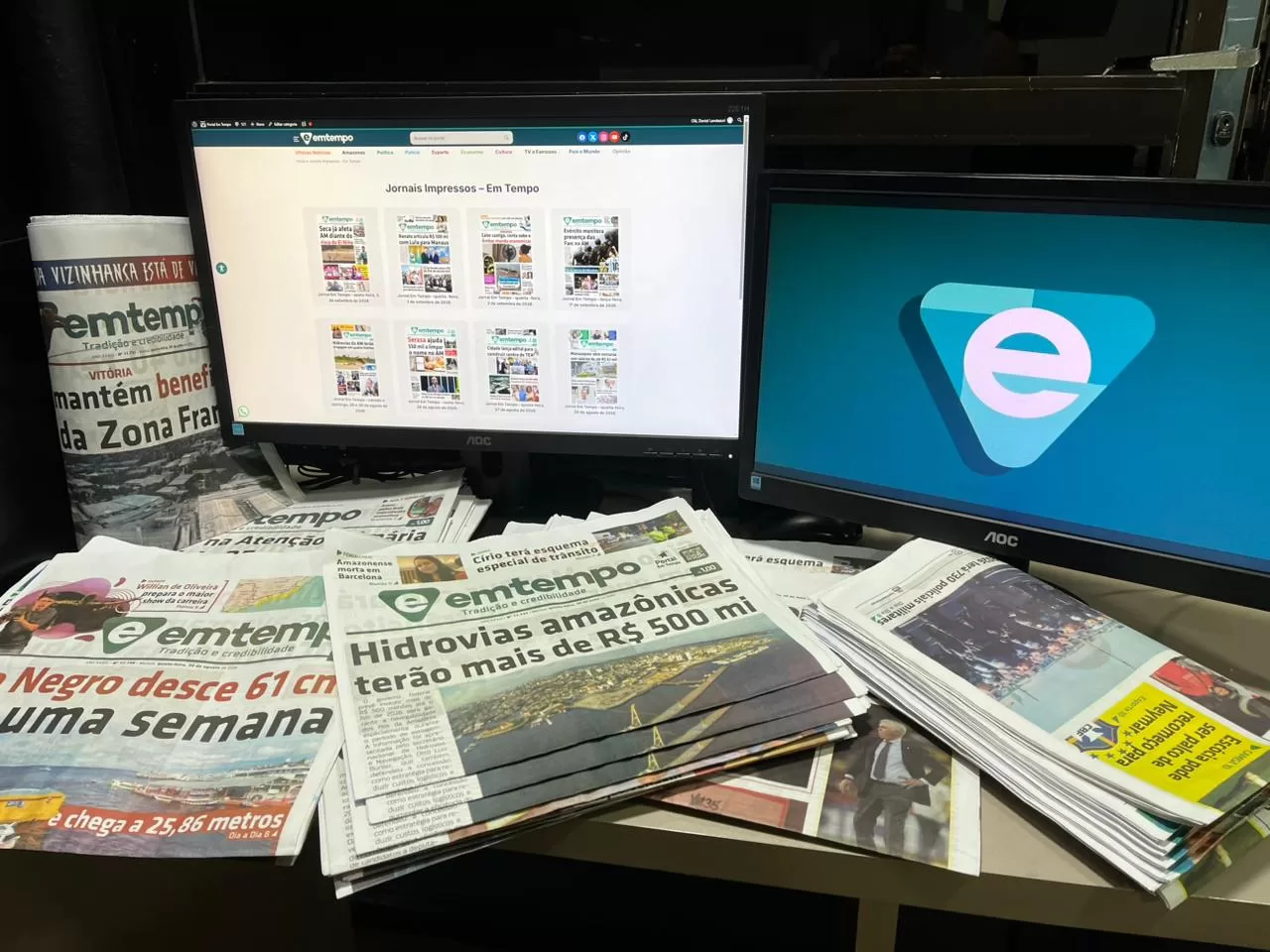 EM TEMPO completa 39 anos de história, jornalismo e transformação no Amazonas