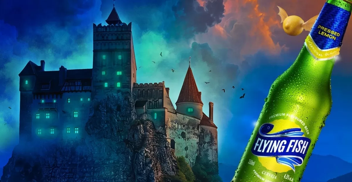 Flying Fish, cerveja com limão da Ambev, sorteia viagem à Romênia para festa no Castelo do Drácula