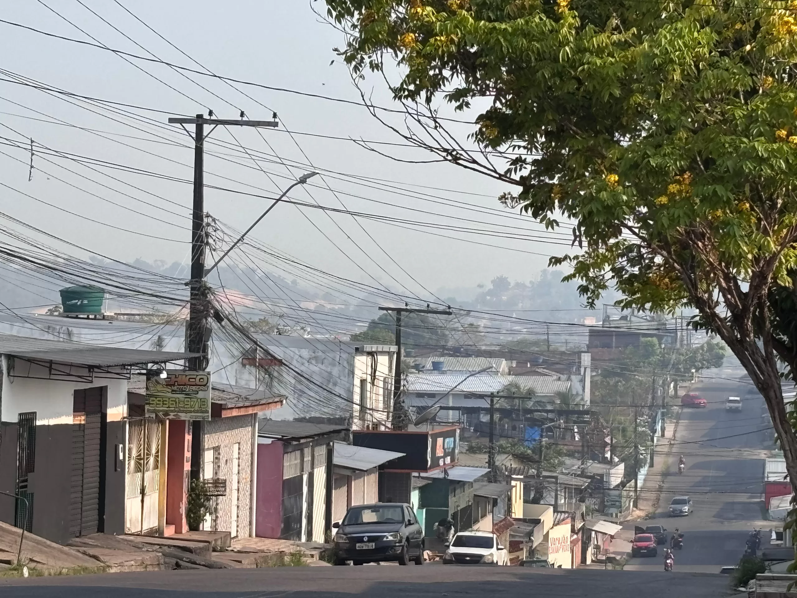 Manaus enfrenta alta poluição do ar provocada pela fumaça de queimadas