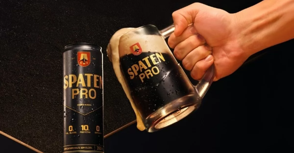 Spaten Pro atrai novos consumidores com cerveja sem álcool e proteína