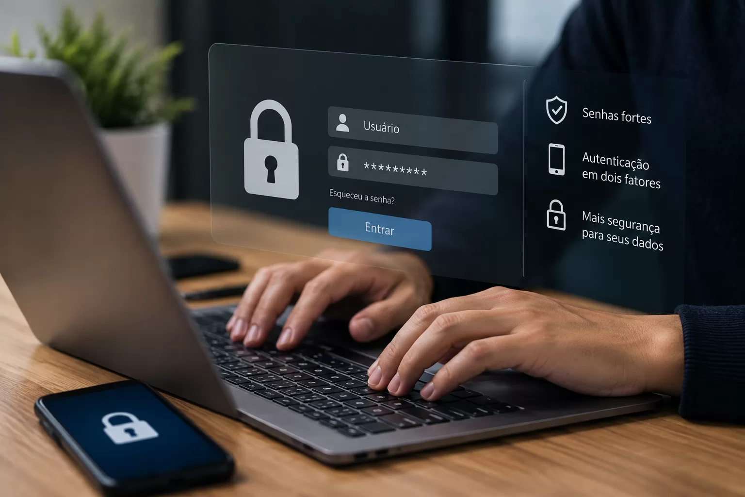 Como proteger suas contas digitais e reduzir os riscos de golpes online