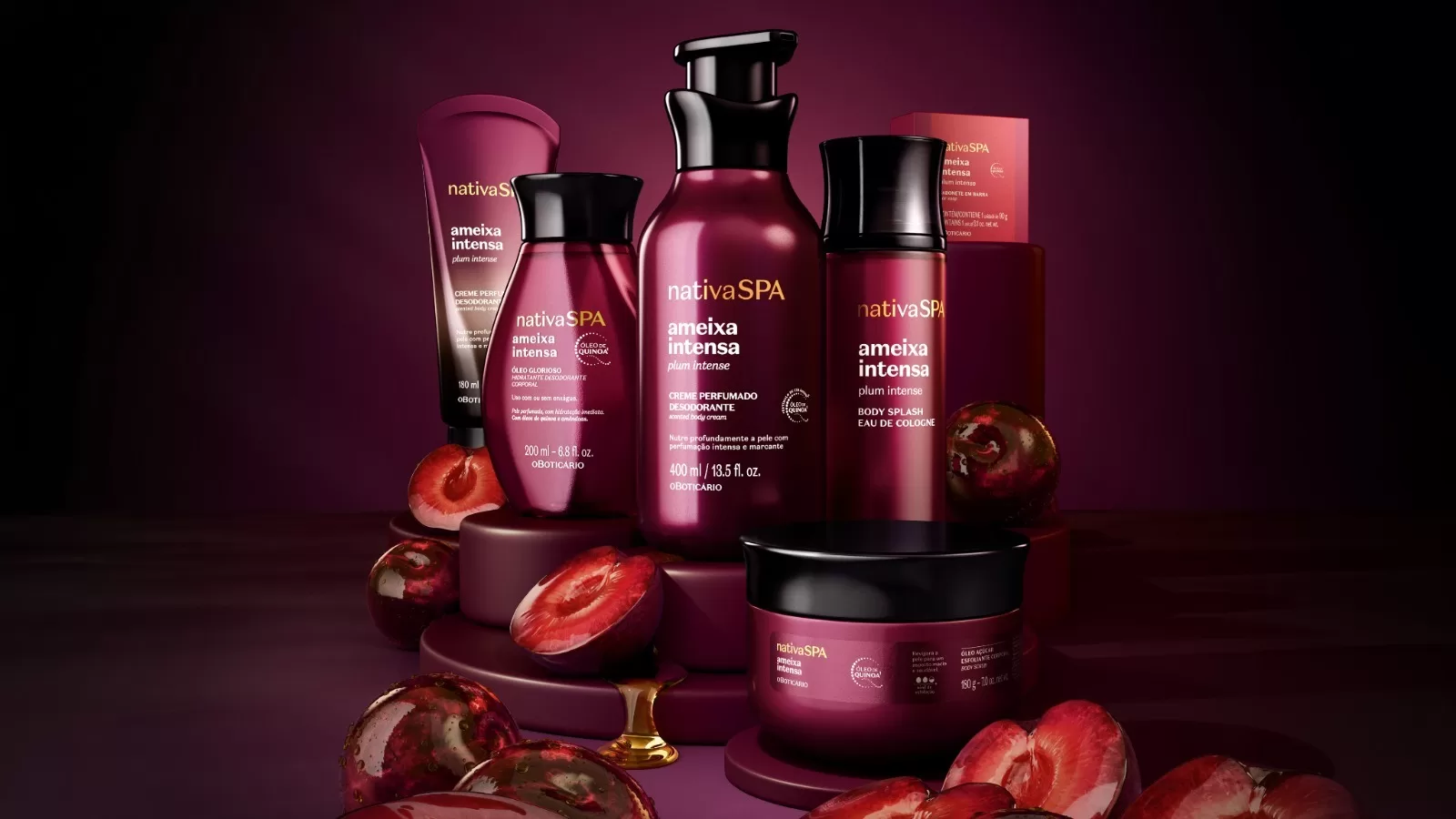 Ameixa Intensa ganha nova versão para celebrar 20 anos da Nativa SPA