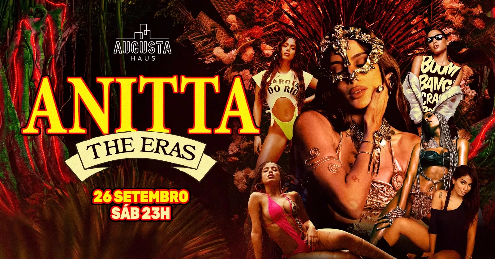 “Todas as Anittas”: Augusta Haus recebe festa The Eras neste sábado em Manaus