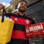 Mais de 600 mil flamenguistas ganham packs de Brahma após cinco vitórias seguidas