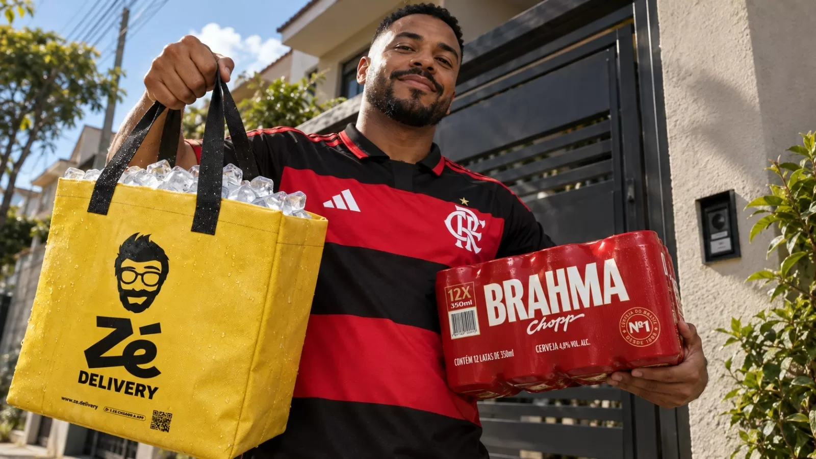 Mais de 600 mil flamenguistas ganham packs de Brahma após cinco vitórias seguidas