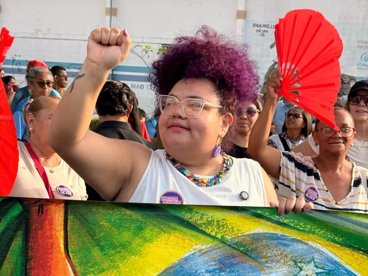 Michelle Andrews disputa vaga na Aleam com experiência na cultura e propostas de inclusão e sustentabilidade
