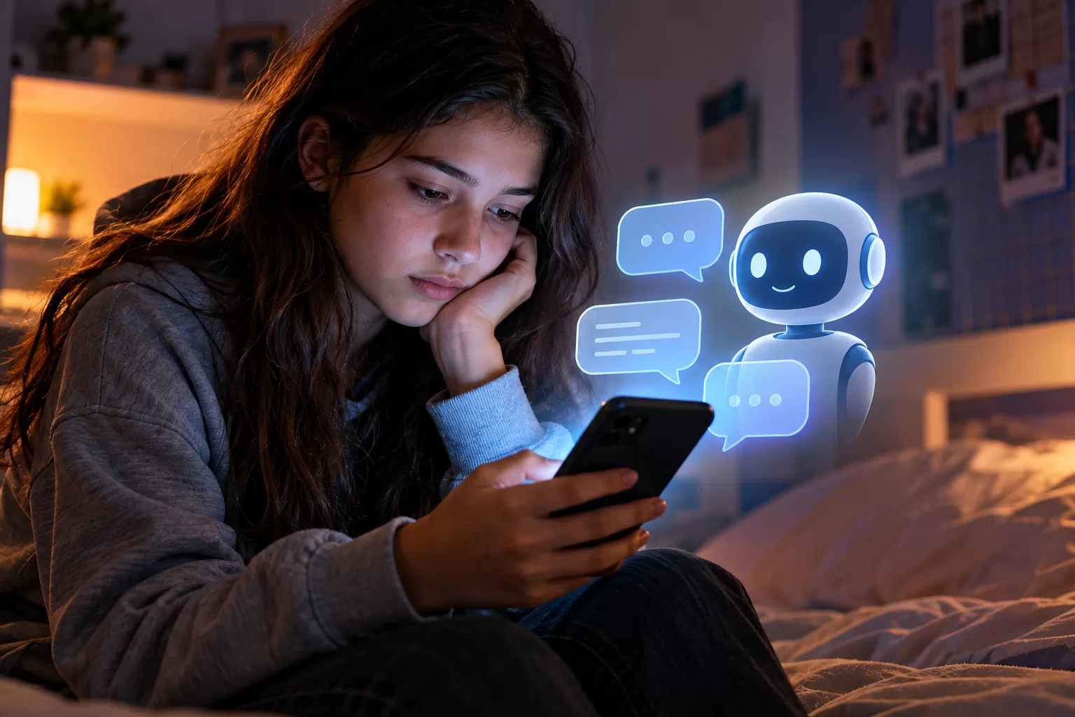 Quando a inteligência artificial vira confidente: como proteger a saúde mental dos adolescentes
