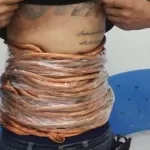 Funcionário é preso ao tentar sair com 12 kg de cobre escondidos na cintura