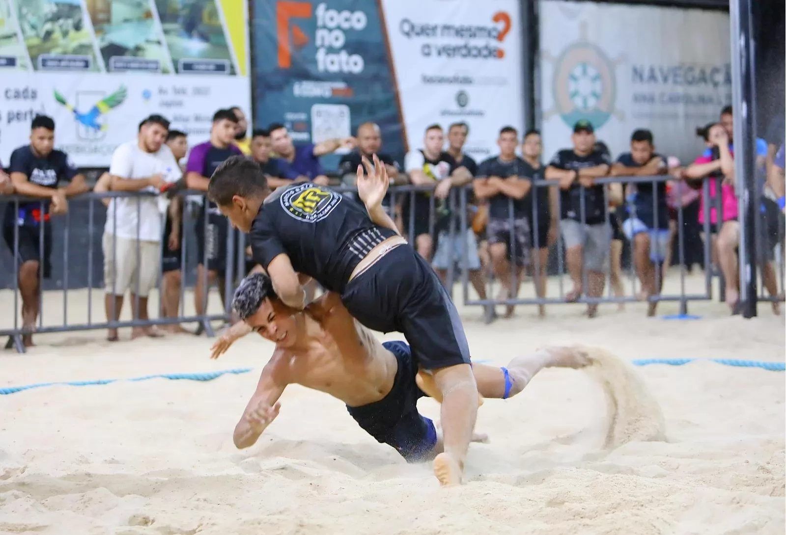 Manaus recebe competição de luta na areia com prêmio de R$ 1 mil; veja como participar