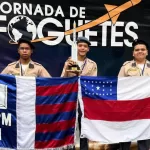 Estudantes do AM ganham ouro em competição nacional de foguetes no RJ