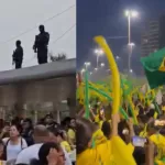 Atiradores de elite reforçam segurança em ato de Flávio Bolsonaro em Manaus