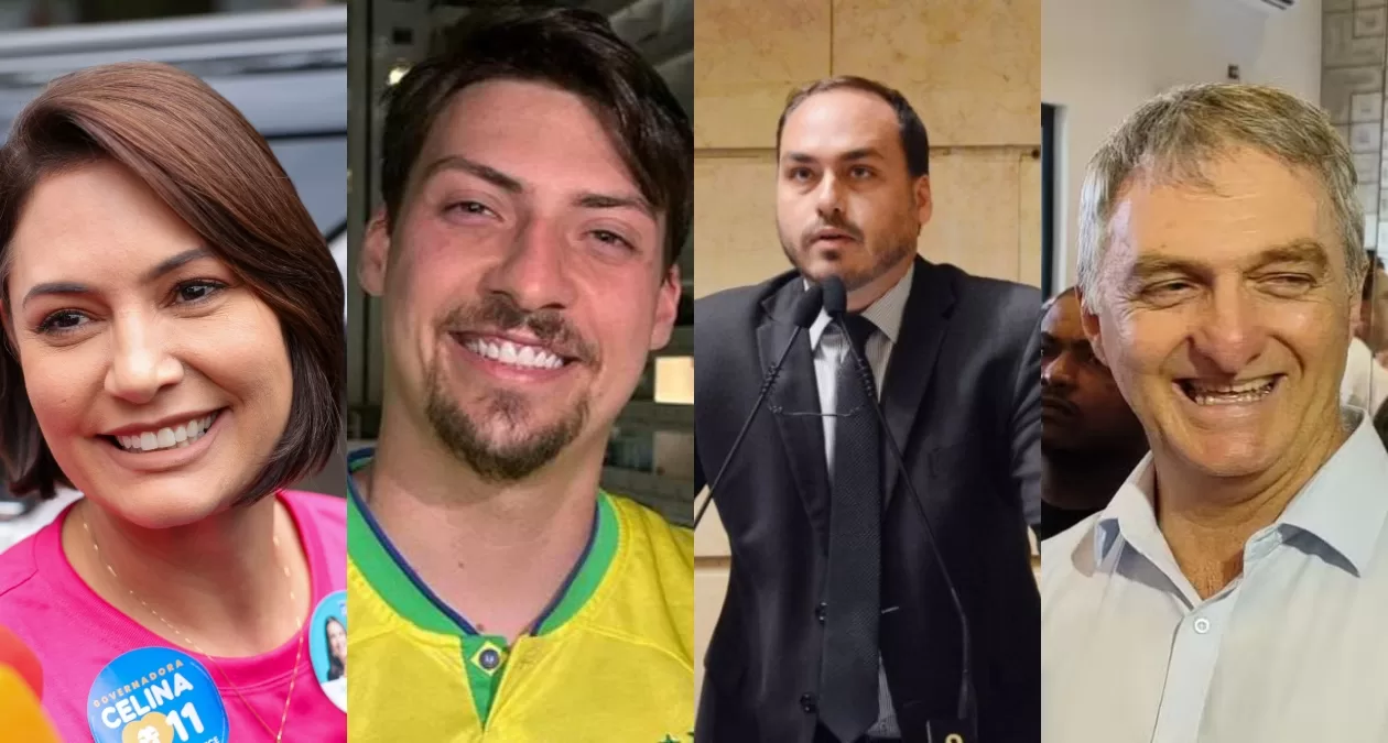 Quatro integrantes da família Bolsonaro são eleitos para o Congresso