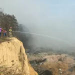 Incêndio no Distrito Industrial dura mais de 20 horas e fumaça afeta qualidade do ar em Manaus