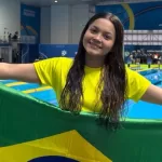 Nadadora amazonense de 17 anos fica entre as oito melhores na Copa Pacífico do Chile